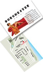 Dorchester Hotel Business Card